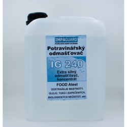 IG 240 - Tisztító és zsíroldó élelmiszeripari tanúsítvánnyal - koncentrátum 20 kg