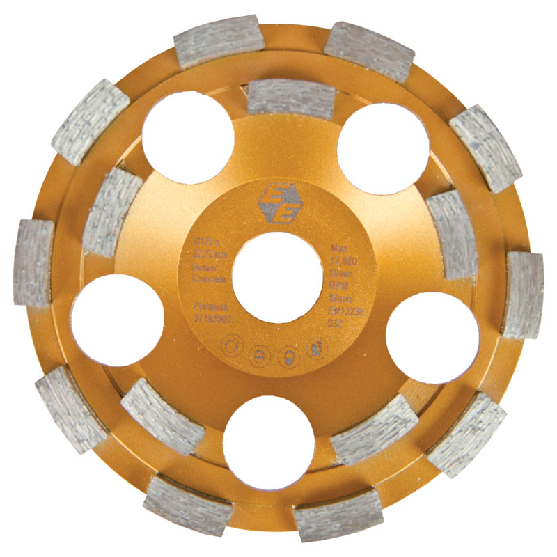 Gyémántcsiszoló kerék beton "Premium", Ø 125 mm