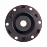 PCD-csiszolókorong (fekete), Ø 100 mm, 6 PCD-szegmens hegyes